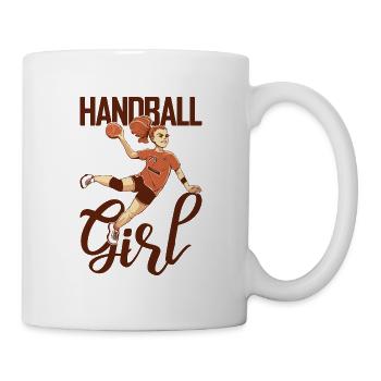 Handball Player Handball Ball Outfit Handball Player - Mug - white - Right