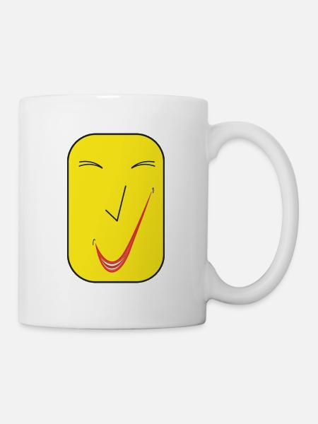 Beau sourire SQ. - Mug blanc - blanc