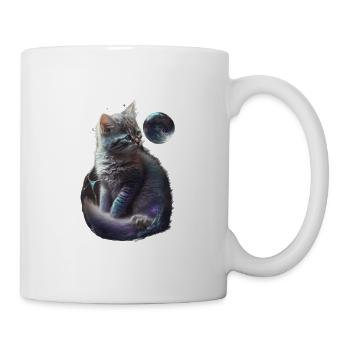 kitten cat animal - Mug - white - Right
