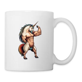 Gym Unicorn - Muscle Fitness Workout Fun - Mug blanc - blanc - Droite