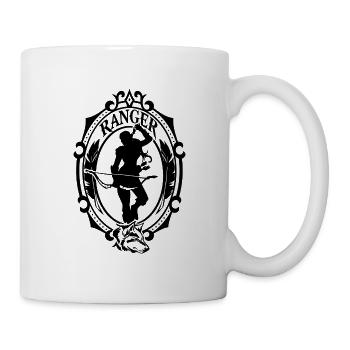 Ranger Hündin - Tasse - Weiß - Rechts