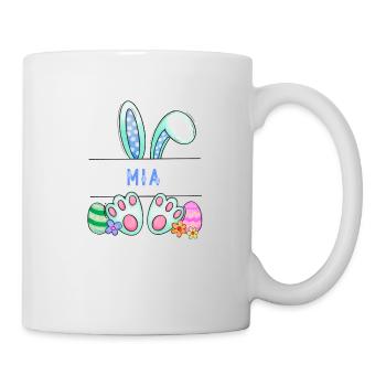 Easter Bunny, rabbit, cute Mia - Mug - white - Right