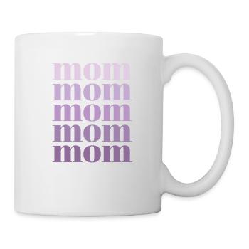 mom lila - Tasse - Weiß - Rechts