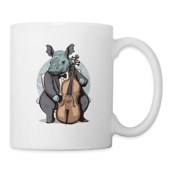 Nashorn - Tasse - Weiß - Rechts