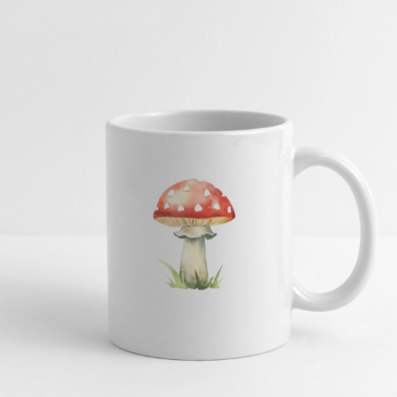 Red mushroom toadstool Mug