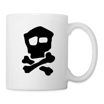 Skull - Mug - white - Right
