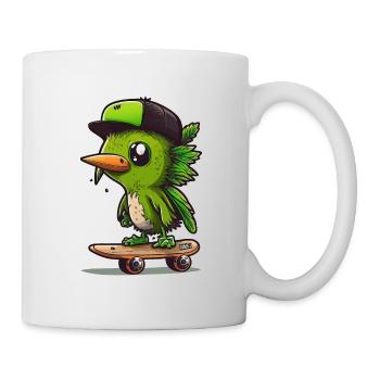 Kiwi Kickflips - Mug blanc - blanc - Droite