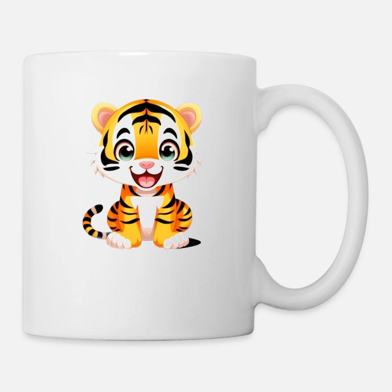 Tiger - Tasse - Weiß