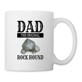 Geological Stones Collector Rockhounding Dad - Mug - white - Right