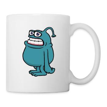 Mampfredo - Tasse - Weiß - Rechts
