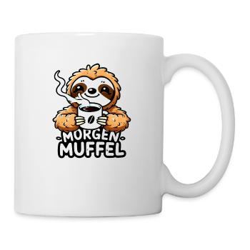 Morgenmuffel - Tasse - Weiß - Rechts