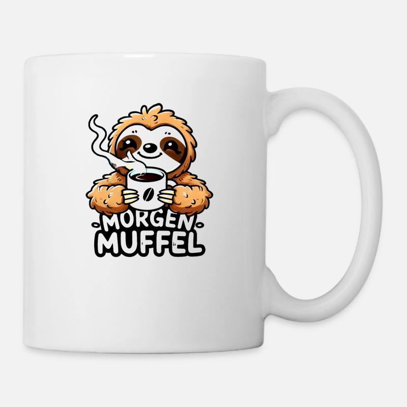 Morgenmuffel - Tasse - Weiß