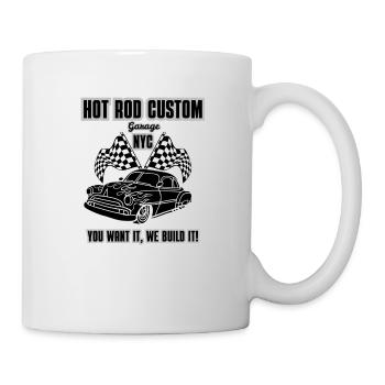 Hot Rod Custom - Tasse - Weiß - Rechts