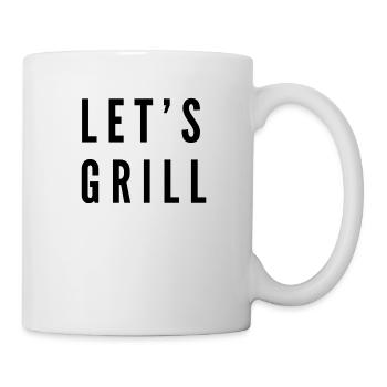 LET'S GRILL - Tasse - Weiß - Rechts