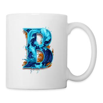 Lettre B pour Bernd - Mug blanc - blanc - Droite