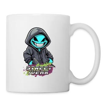 streetwear fantasy männchen - Tasse - Weiß - Rechts