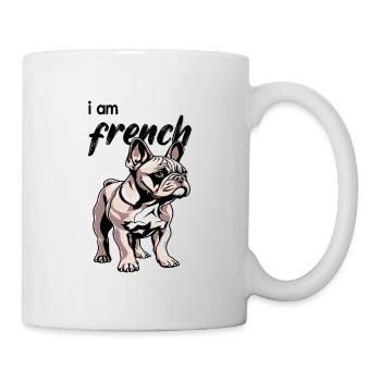 French Bulldog Dog Motif Dog - Mug - white - Right