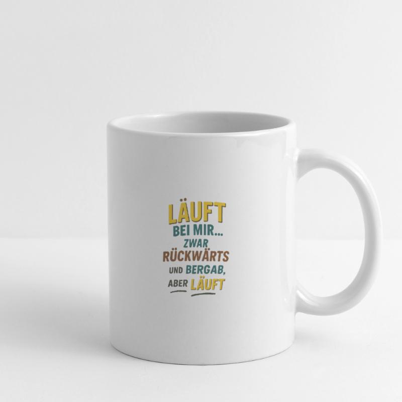 Bizarre, honnête et merveilleusement autodérision. Mug blanc