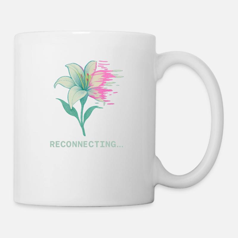 Reconnecting - Tasse - Weiß