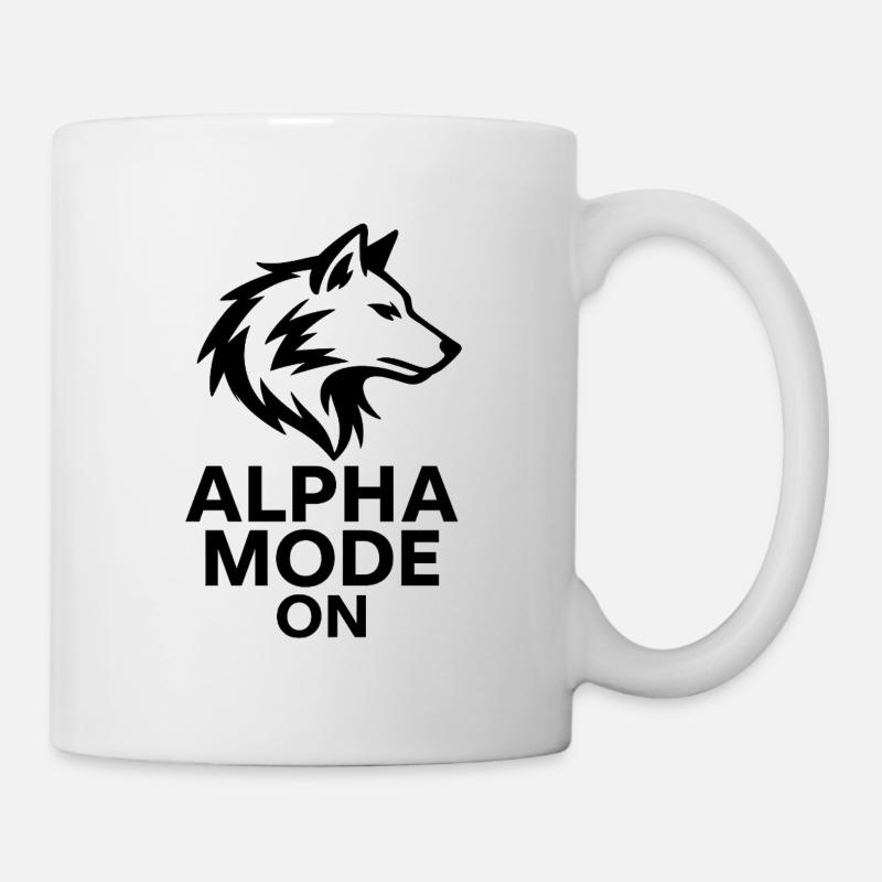 Mode alpha activé - Mug blanc - blanc