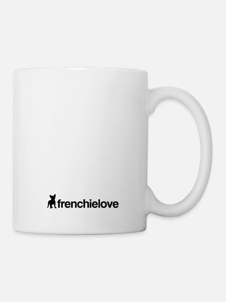 frenchielove - Tasse - Weiß