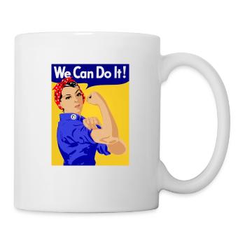 Frauenpower - Tasse - Weiß - Rechts