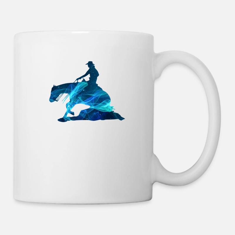 Reining star - Tasse - Weiß