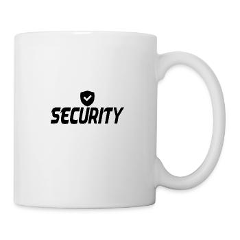 Lustige Sicherheitsüberprüfung - Tasse - Weiß - Rechts
