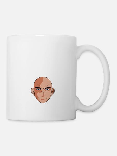 Avec un corps comme celui-ci qui a besoin de cheveux ? Drôle - Mug blanc - blanc