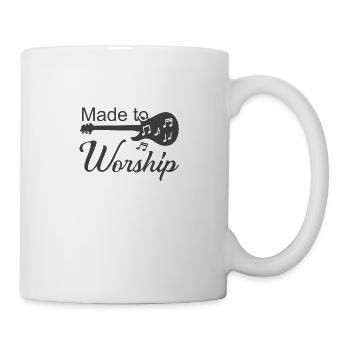 Christliches Design für die Anbetung - Tasse - Weiß - Rechts