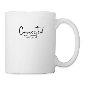 Conception chrétienne liée à Jésus Jean 3:16 - Mug blanc - blanc - Droite