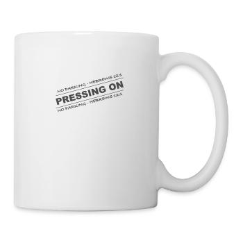 Le design chrétien insiste - Mug blanc - blanc - Droite