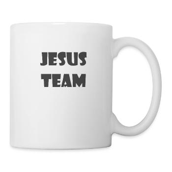 L’équipe Christian Design Jesus - Mug blanc - blanc - Droite