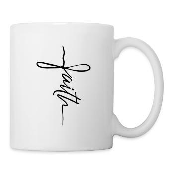 Jesus Christ of Nazareth Faith Bible Jesus - Mug - white - Right
