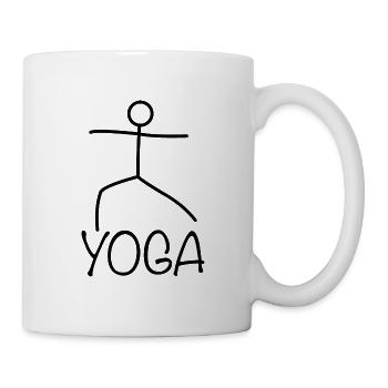 Yoga Exercise - Mug - white - Right