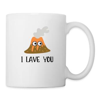 I lave you - Mug blanc - blanc - Droite