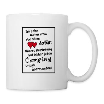 ich liebe meine frau - Tasse - Weiß - Rechts