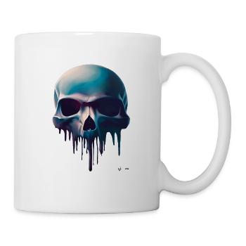Melting Skull - Mug - white - Right