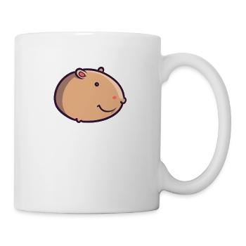 Round Capy - Mug blanc - blanc - Droite