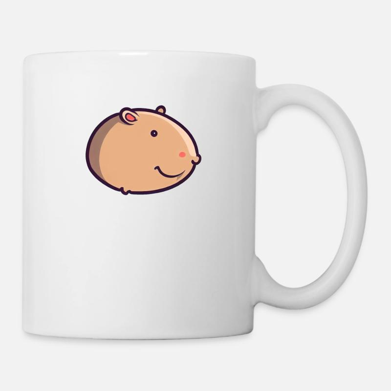 Round Capy - Mug blanc - blanc