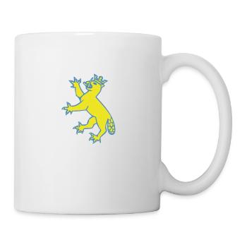 Biberacher Wappen Biber - Tasse - Weiß - Rechts