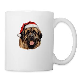 Leonberger Dog Christmas Head - Mug - white - Right