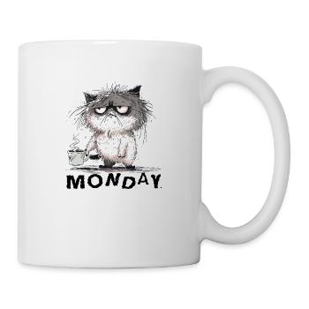 with coffee - Mug - white - Right