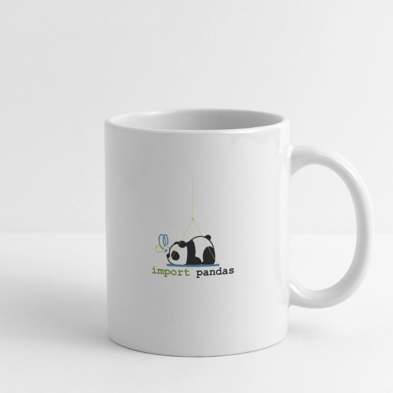 Python-Witze Pandas importieren Programmierung Tasse