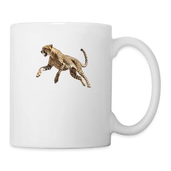 Gepard - Tasse - Weiß - Rechts