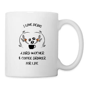 Bird Watching Bird Watching Birding Coffee - Mug - white - Right