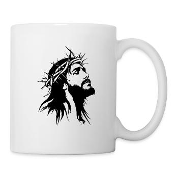 Jesus Christus Katholisch Religion Christentum - Tasse - Weiß - Rechts