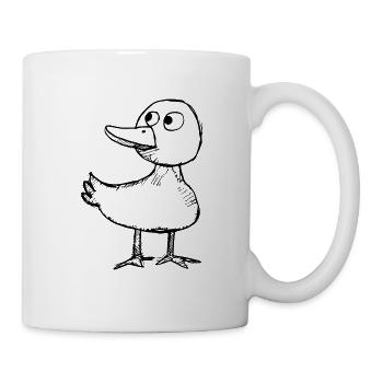Canards - Mug blanc - blanc - Droite