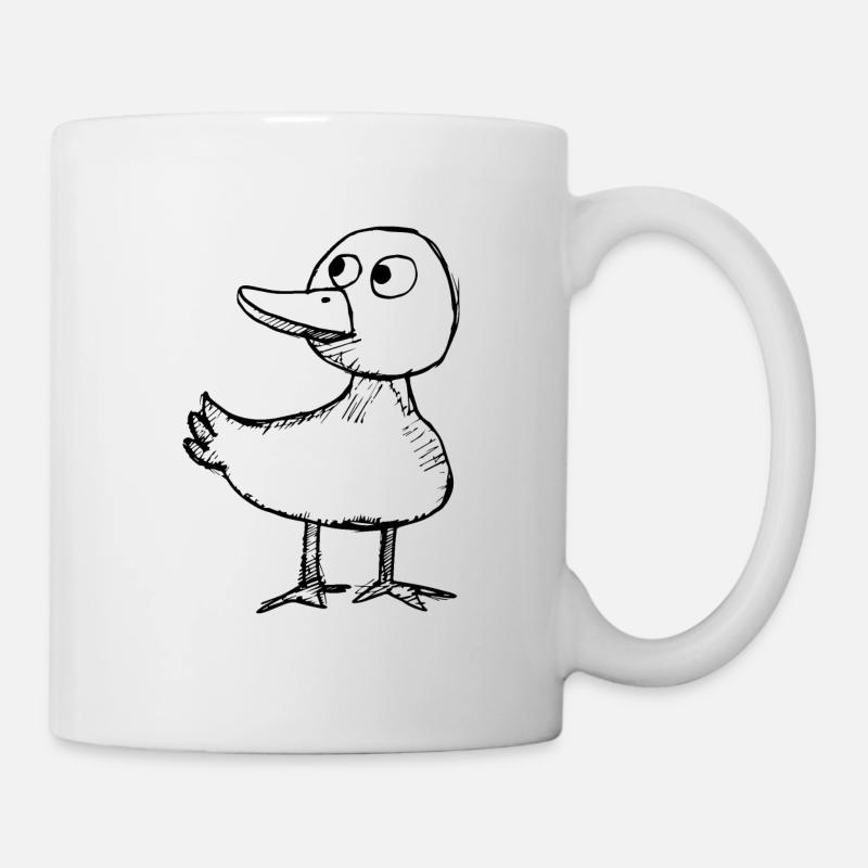 Ente Enten - Tasse - Weiß