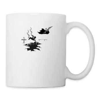 "again 'n' again" - Tasse - Weiß - Rechts